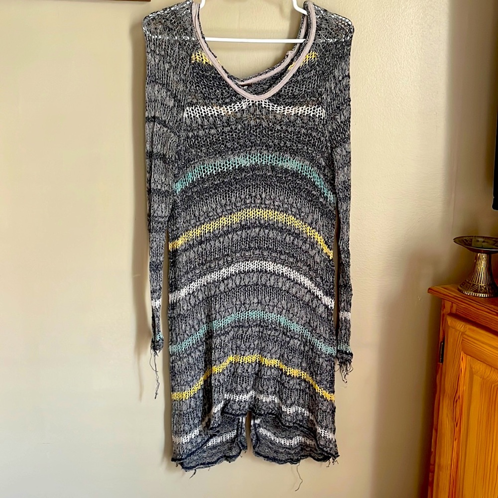 Free people Long tunic sweater